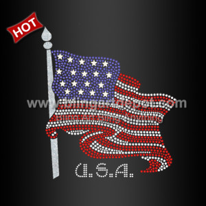 Jul. 4th Rhinestone Transfers USA Flag Jul. 4th Rhinestone Transfers USA Flag